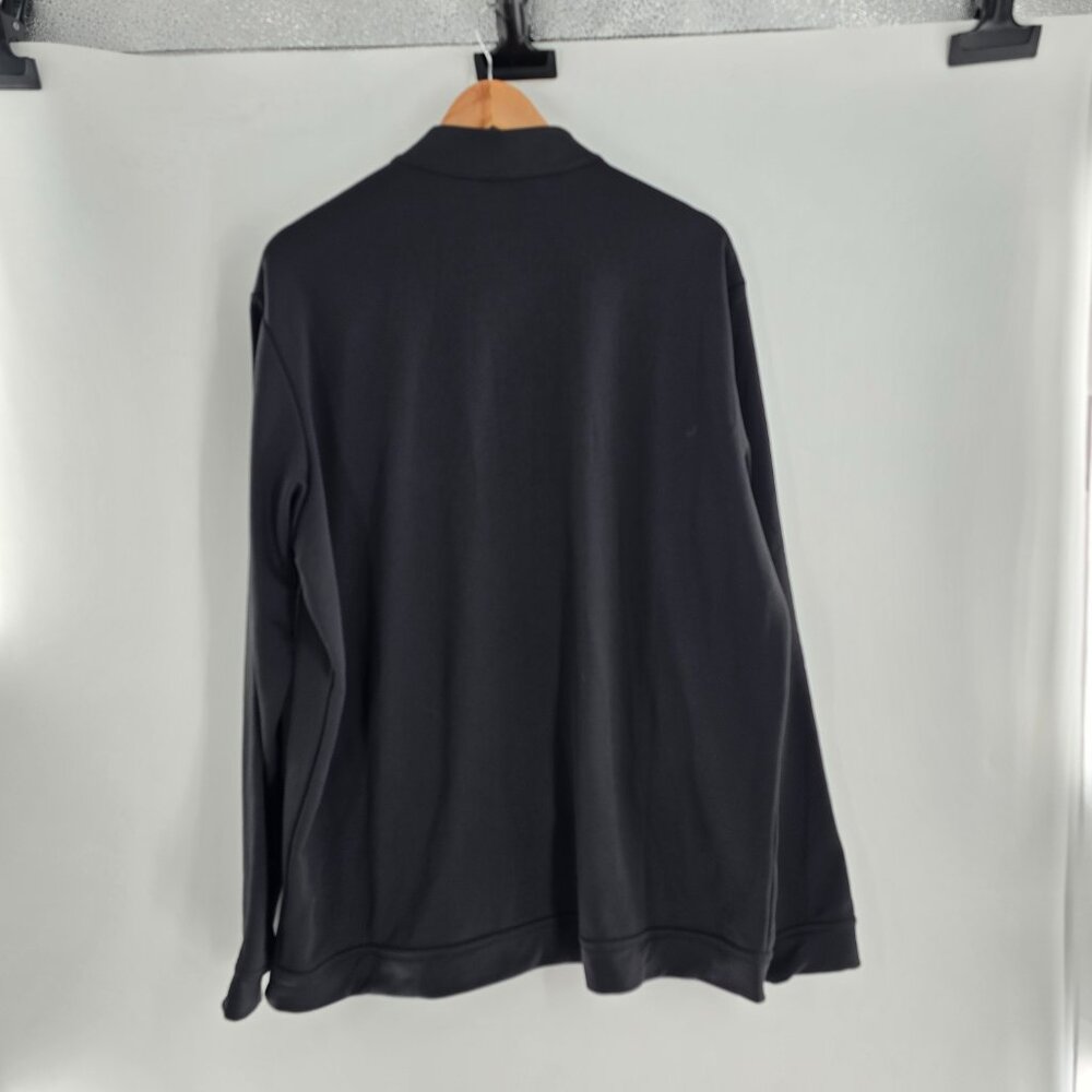 Adidas Golf Mens Sz Extra Large Black Full Zip Jacket - Picture 6 of 7